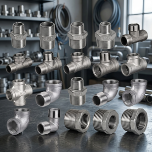 Accesorios de Acero Inoxidable de Primera Calidad para Soldadura a Tope, Accesorios Industriales para Tuberías, para Sistemas de Tuberías, Ingeniería, Construcción, Fabricación y P - Product Image 1