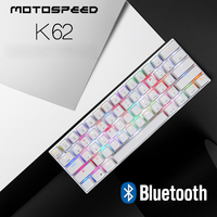 Clavier mécanique sans fil à 61 touches, bluetooth, pour GAMER et bureau