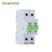 Pemutus Sirkuit Mini Tipe L7 DC dengan Pelat Isolasi Busur 10kA Solar MCB 63A 1/2/4 Kutub Pemutus Sirkuit PV untuk Panel Surya