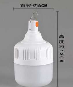 หลอดไฟฉุกเฉิน LED แบบชาร์จไฟได้กันน้ำ IP65สำหรับโคมไฟกลางคืนสำหรับตลาดมือถือ - Product Image 5