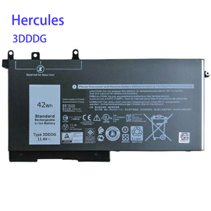 بطارية لابتوب 11.4 فولت 42 واط ساعة 3DDDG 45N3J RRJDX 3VC9Y لأجهزة DELL <span class=keywords><strong>Latitude</strong></span> 5580 5480 5490 5280 5290، بطاريات قابلة لإعادة الشحن للحواسيب المحمولة - Product Image 1
