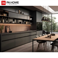 Ensemble d'armoires de cuisine PA premium avec finition brillante Armoire de cuisine design moderne