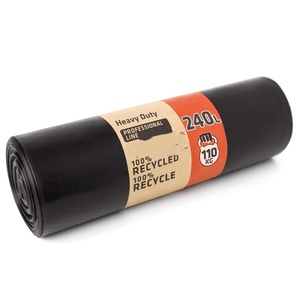 240l <strong>Wheelie</strong> <strong>Bin</strong> Liners Garbage <strong>Bag</strong> Heavy Duty Garden Waste <strong>Bags</strong>, Reusable and Strong Black <strong>Bin</strong> <strong>Bags</strong> - Product Image 1