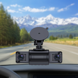 Hot bán 3 Máy ảnh ống kính 170 độ IPS xe máy ảnh <span class=keywords><strong>DVR</strong></span> Xe ghi âm 1080p phía trước trở lại Dash Cam 1 năm bảo hành - Product Image 4