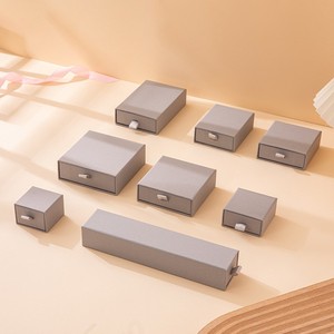 Stock Solid Color Jewelry Box Drawer Box for Packaging Rings, Necklaces, Bracelets and Other Accessories - Product Image 4