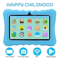 Tableta Infantil Wifi de 7 Pulgadas con ROM, Aplicación Iwawa Instalada, Funda de Silicona Educativa, 2 GB de RAM, 32 GB, Altavoz, OEM