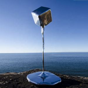 Sculptures modernes en acier inoxydable, art abstrait en métal de grande taille pour jardin, miroir poli <span class=keywords><strong>Anish</strong></span>, art Kapoor - Product Image 5