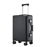 Portable 360 degrés roues amovibles valise à roulettes adultes enfants bagages à main avion chariot chariot ABS voyage