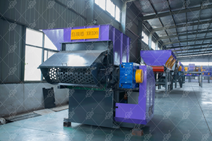 Chất thải hộ gia đình Shredder sử dụng Thùng rác quần áo cũ mini nhựa Shredder máy - Product Image 2