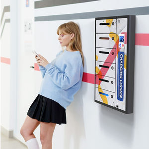 Y2 Power ZEN, casier de charge mural pour téléphone à 6 emplacements, pour utilisation <span class=keywords><strong>en</strong></span> extérieur, station de charge étanche, paiement par carte de crédit <span class=keywords><strong>en</strong></span> option - Product Image 2