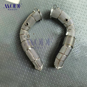 Tubo de Escape de Acero Inoxidable 304 para BMW X6M E71 (2009-2014) S63 4.4L Twin Turbo |   Tubo de Escape de Alto Rendimiento para Carreras - Product Image 5