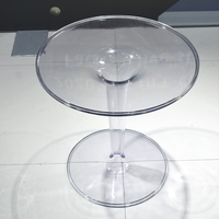 Table basse durable en matériau PC moderne pour appartement et salon
