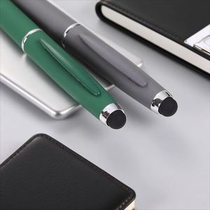 High Quality Business Ballpoint <b>Pen</b> for iPad Custom Logo Universal for Stylus Heavy Metal Rubber Coating Wholesale Ballpoint - Product Image 4