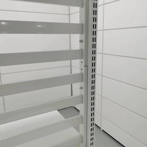 Nhiệm vụ Ánh sáng đơn hai mặt thép siêu thị Kệ bán lẻ hiển thị đứng cho những điều nhỏ - Product Image 5