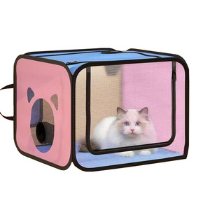 Cat drying <b>box</b>, pet bathing and drying <b>tool</b>, home use cat hair dryer, <b>small</b> folding hair dryer for dogs. - Product Image 1