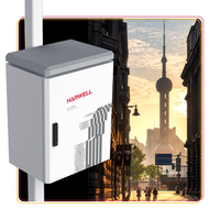 Armoire électrique Harwell, support extérieur sur poteau en acier inoxydable, armoire métallique