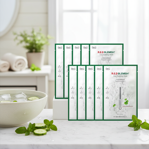 Dr. G Quality Cool Soothing Mask Sheet 10 Sheets for Blemish Facial Care - Product Image 3