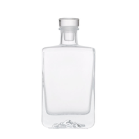 Étiquettes en métal étain sur mesure de qualité supérieure 100 ml 200 ml 750 ml 700 ml pour bouteilles en verre de rhum, whisky, vodka, gin et spiritueux