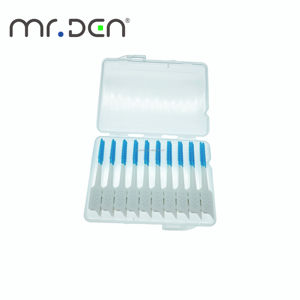 Cepillo Interdental <span class=keywords><strong>Mr</strong></span>.Den Cepillo Interdental Push-Pull Cepillo Interdental Desechable Palillos de Silicona para Limpieza Bucal - Product Image 2