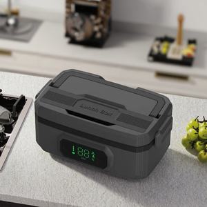 Boîte à lunch électrique portable de grande capacité 1,6 L, batterie 24000 mAh pour voiture, camping en plein air, conservation automatique de la chaleur pour la maison - Product Image 6