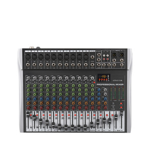 Mezclador Digital GTX-8/12 Canales con Efectos DSP Integrados, Consola Amplificada, Bluetooth, USB, Reproducción y Grabación <span class=keywords><strong>de</strong></span> Audio desde Computadora - Product Image 2