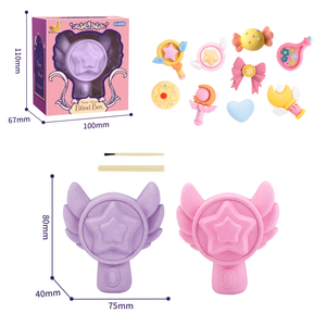 Kit de jouets éducatifs STEM populaires pour filles : 6 modèles de coquillages assortis contenant différents <span class=keywords><strong>mini</strong></span>-jouets sirènes à déterrer - Product Image 5