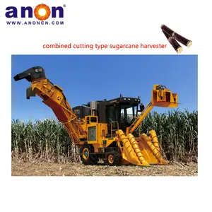 ANON 2024 Automatic sugar cane combine harvester whole stalk sugarcane harvester sugarcane combine harvester