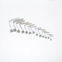 RESSORT DE BOUTON POUSSOIR EN MÉTAL SOLIDE, ÉPINGLE DE TUBE DE VERROUILLAGE À CLIP, CLIP DE RESSORT EN FORME DE V POUR TUBE