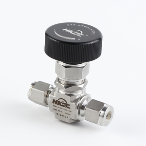 HNV Stainless Steel Male Thread Needle Valve/ Integral <b>Bonnet</b> Double Ferrules Needle Valve - Product Image 1