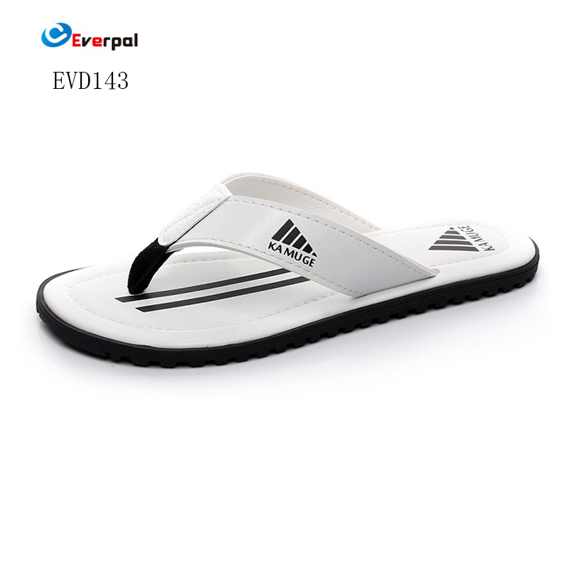 Высококачественные мужские тапочки из искусственной кожи, шлепанцы на заказ