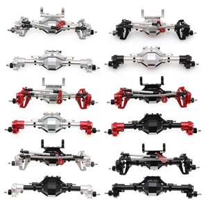 <span class=keywords><strong>Kit</strong></span> d'essieu pour <span class=keywords><strong>portail</strong></span> métallique, avant et arrière, pour Axial SCX10 II 90046 90047 313mm, pièce de mise à niveau de voiture 1/10 RC - Product Image 3
