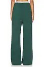 <span class=keywords><strong>Pantaloni</strong></span> da <span class=keywords><strong>donna</strong></span> a vita alta a gamba larga, verde foresta, con cintura a costine, <span class=keywords><strong>pantaloni</strong></span> lounge, joggers ampi, streetwear, all'ingrosso, personalizzabili OEM - Product Image 4