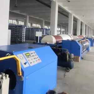 Máquina automática de dimensionamiento de hilo de urdimbre de alta velocidad Máquina de urdimbre seccional Máquina de urdimbre de división de telar eléctrico textil con Creel