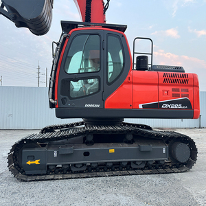 รถขุดไฮดรอลิกตีนตะขาบ Caterpillar DX225LCA น้ำหนักใช้งาน 29 ตัน สีแดง รุ่นมือสอง ปี 2024 กำลัง 123 กิโลวัตต์ ความจุบุ้งกี๋ 1.0 ลูกบาศก์เมตร - Product Image 2