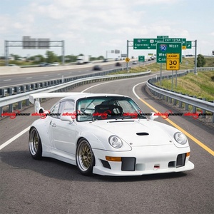 กันชนหน้า-หลัง สเกิร์ตข้าง ชุดแต่งไวด์บอดี้ สำหรับ <span class=keywords><strong>Carrera</strong></span> <span class=keywords><strong>911</strong></span> <span class=keywords><strong>993</strong></span> 93-98 GT2 EVO2 สไตล์ - Product Image 4
