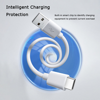 Câble de données USB OEM/ODM 3A Câble de charge rapide de type C pour câble de chargeur de téléphone