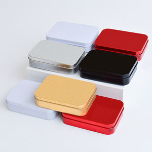 กล่องโลหะเคลือบดีบุกทรงสี่เหลี่ยมผืนผ้าบรรจุภัณฑ์สำหรับงานเลี้ยงวันเกิดสำหรับคุกกี้ - Product Image 2