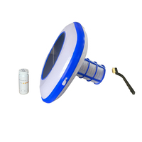 Purificateur d'eau solaire flottant pour piscine, réduit le chlore, ioniseur solaire pour piscine, ioniseur de cuivre pour piscine