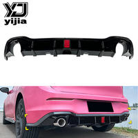 Yijia 2016-2017 Volkswagen Golf 8 GTI Spoiler arrière avec feux de navigation, pièces de modification