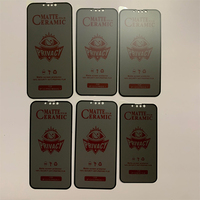 9H 21D Film céramique mat anti-espion protecteur d'écran pour iphone 11 12 13 13pro micas para privacpapa