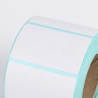 Autocollant d'étiquette thermique directe 50x25mm autocollant auto-adhésif 2x1 pouces étiquettes d'emballage en rouleau d'étiquette thermique pour imprimante thermique