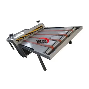 Plataforma corrugada plana Manual semiautomática, máquina troqueladora de plataforma con formas de cartón troquelada, máquina troqueladora de plataforma