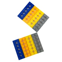 No.32001 MOC plastique 2x6 avec 5 trous plaque bricolage accessoires jouet en vrac assemblage blocs de construction