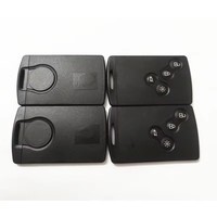 Clé de voiture à distance à 4 boutons, système intelligent sans clé, entrée sans clé, 433 MHz, 4A Pcf7945, clés de véhicule passives, Clio IV 2009-2015, Captur 2013-2017