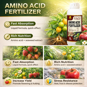 <span class=keywords><strong>Engrais</strong></span> liquide organique hydrosoluble à base d'acides aminés pour cultures, légumes, plantes, utilisation en fertigation - Product Image 2