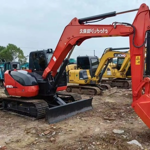 Excavatrice sur chenilles d'occasion Kubota KX183/KX183-3 de 8,35 tonnes à queue courte de taille moyenne, de fabrication japonaise, sélectionnée, à vendre à bas prix - Product Image 3