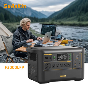 Station d'alimentation solaire 3600W avec logo personnalisé, batteries étendues, générateur solaire pour le stockage d'énergie domestique - Product Image 1