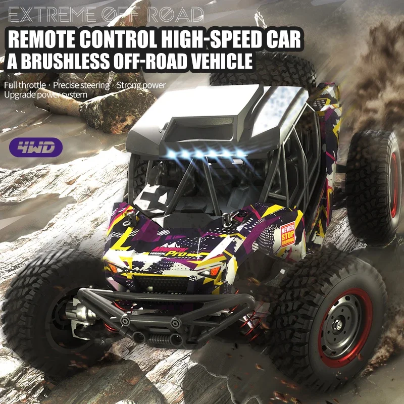 JJRC Q141B RC Car - High Speed 4WD with LED Remote Control