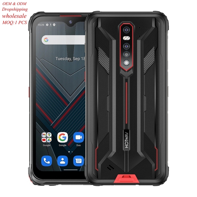 HOTWAV CYBER 7 Rugged Phone Unlocked 8280mAh Battery Night Vision Camera 8GB+128GB 6.3 Inch Android 11 5G Mobile Phone