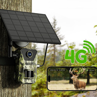 Meilleure Vente 2026 – Caméra de Chasse Numérique 4K Étanche 4G à Vision Nocturne Solaire avec Application CMOS pour Mini Caméras CS09